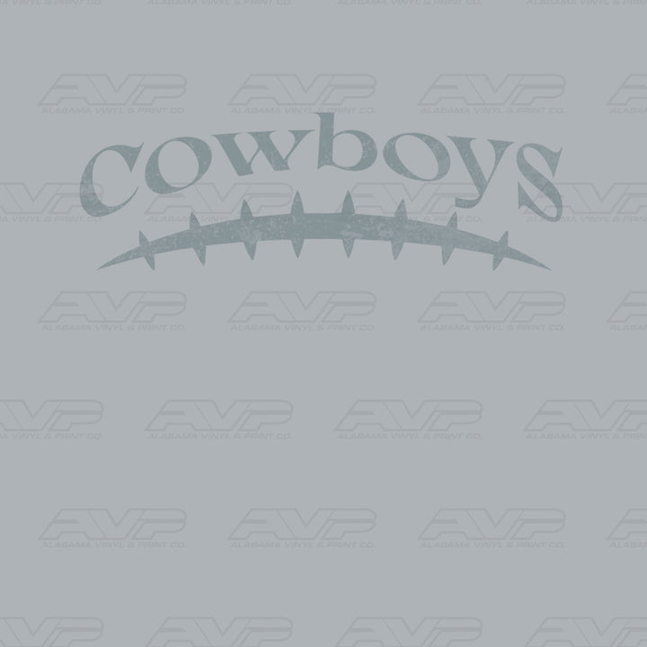Dallas Cowboys Alabama Vinyl & Print Co.