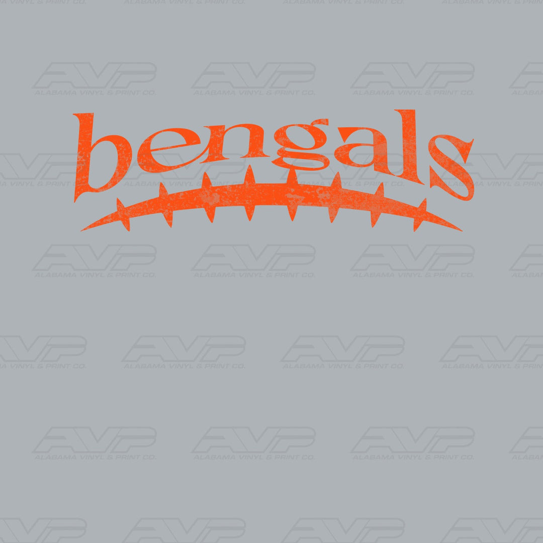Cincinnati Bengals Alabama Vinyl & Print Co.