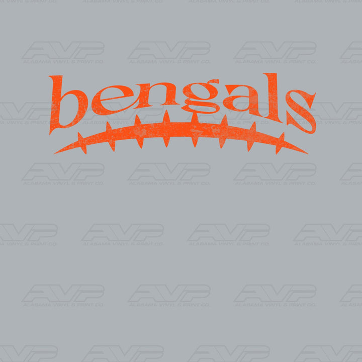 Cincinnati Bengals Alabama Vinyl & Print Co.