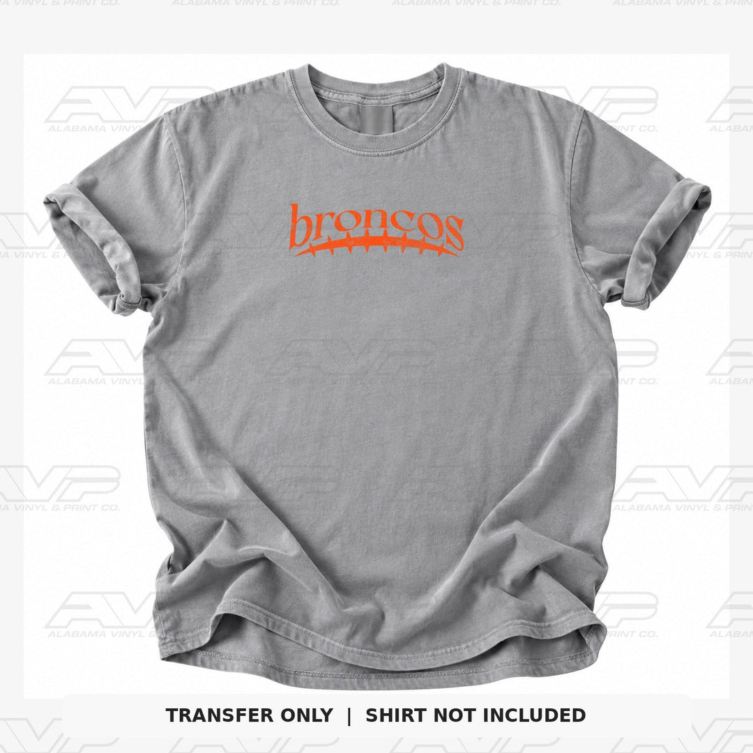Denver Broncos Alabama Vinyl & Print Co.