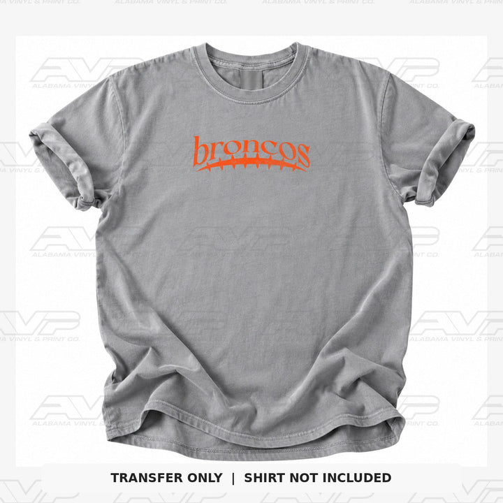 Denver Broncos Alabama Vinyl & Print Co.