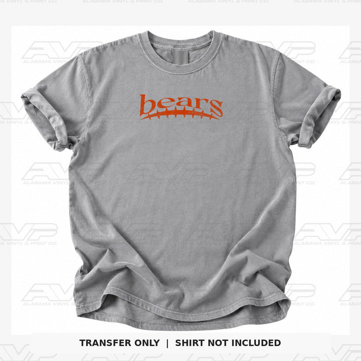 Chicago Bears Alabama Vinyl & Print Co.