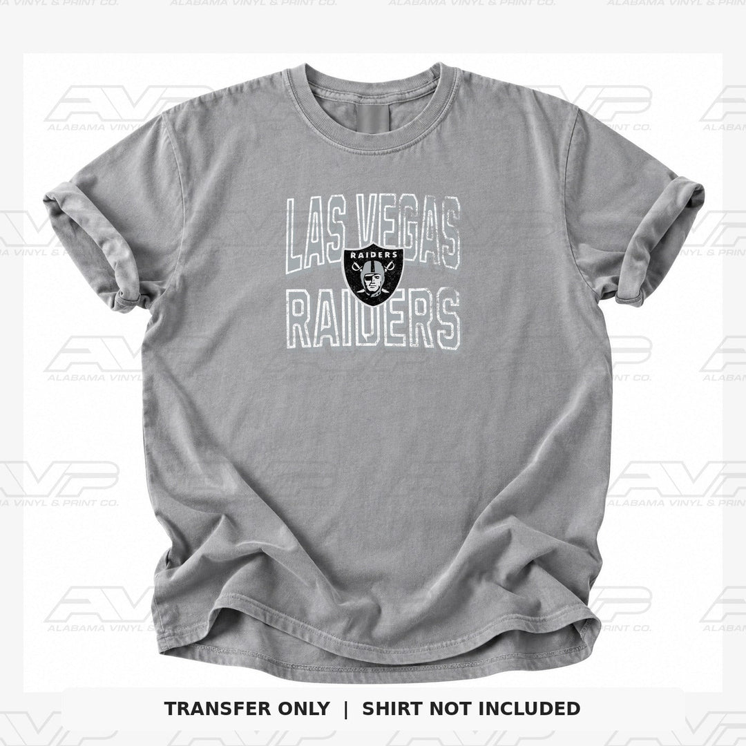 Las Vegas Raiders Logo Grunge Alabama Vinyl & Print Co.