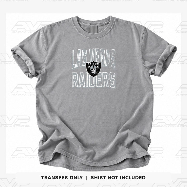 Las Vegas Raiders Logo Grunge Alabama Vinyl & Print Co.