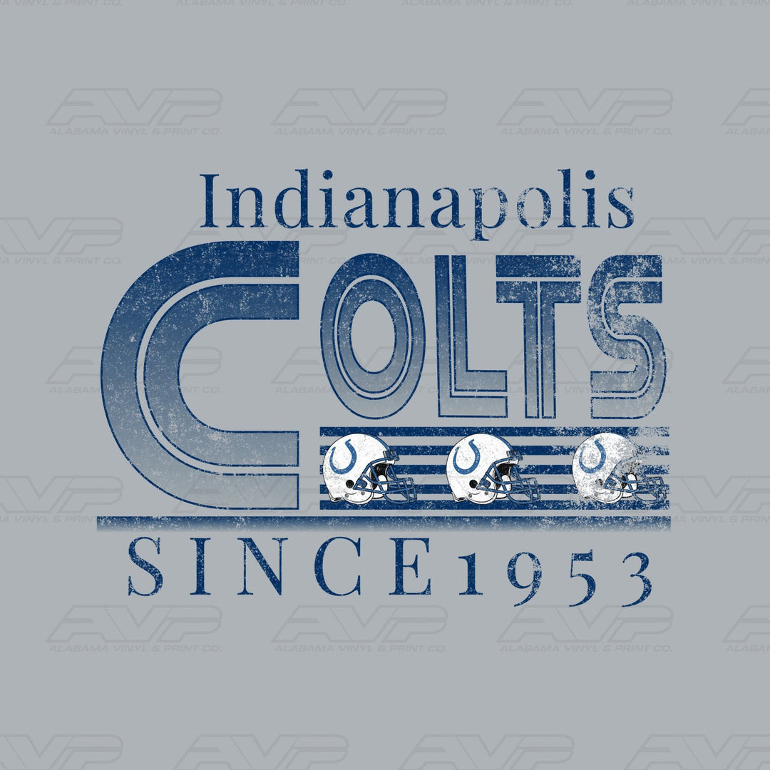 Indianapolis Colts 1953 Alabama Vinyl & Print Co.
