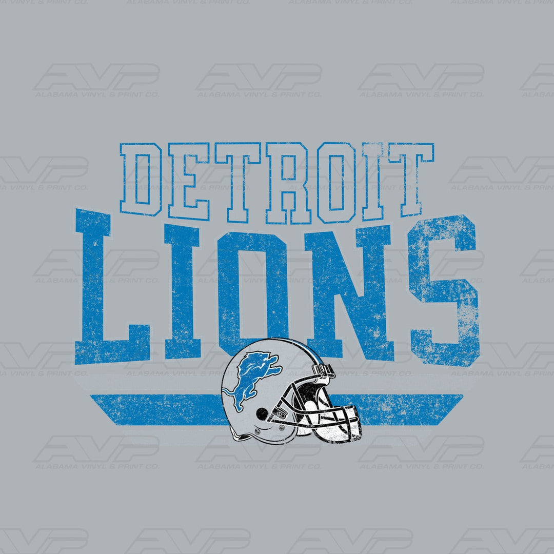 Detroit Lions Alabama Vinyl & Print Co.