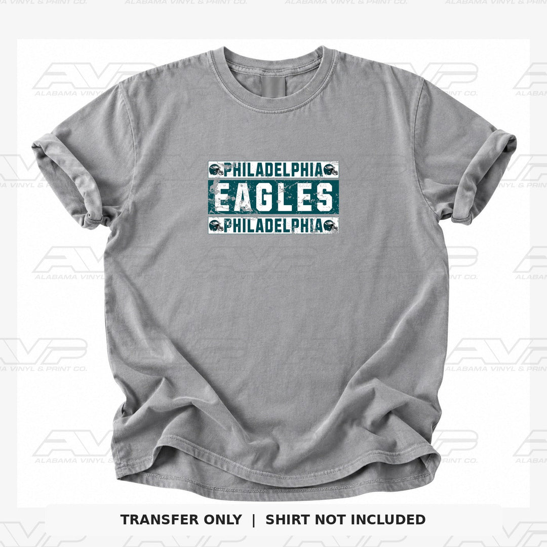 Philadelphia Eagles Grunge Alabama Vinyl & Print Co.