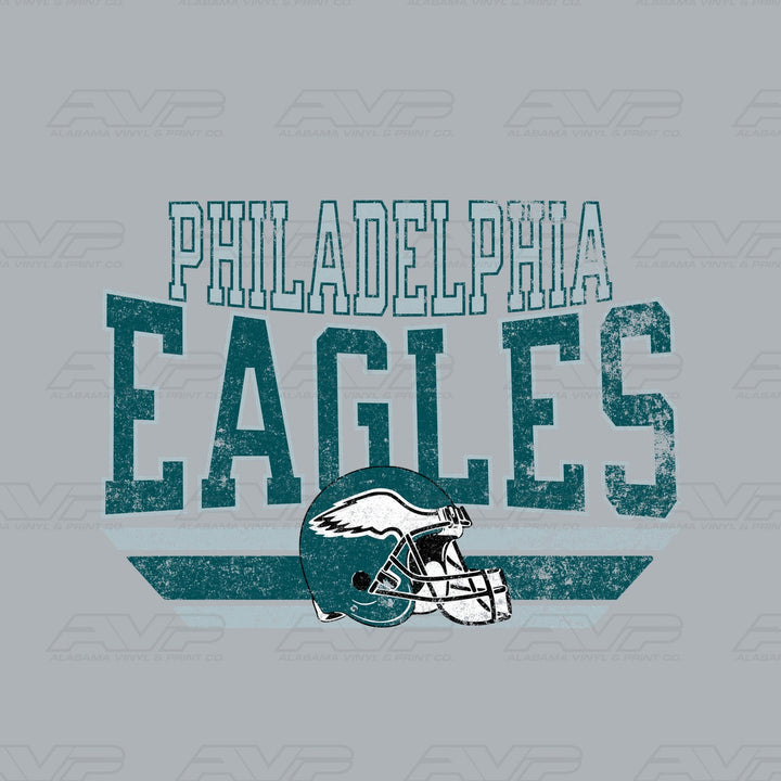 Philadelphia Eagles Helmet Alabama Vinyl & Print Co.