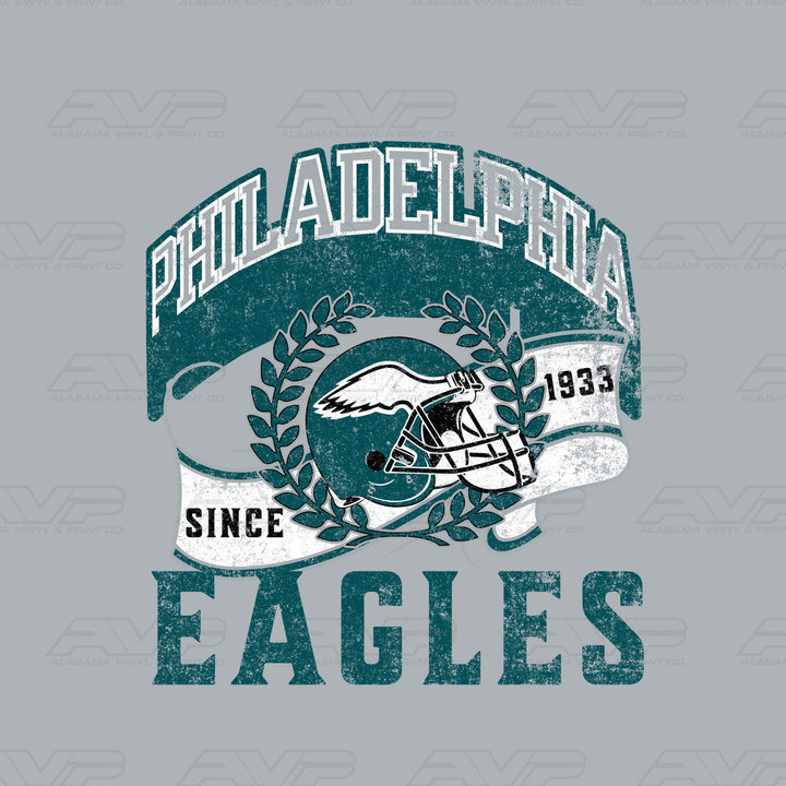 Philadelphia Eagles 1933 Alabama Vinyl & Print Co.