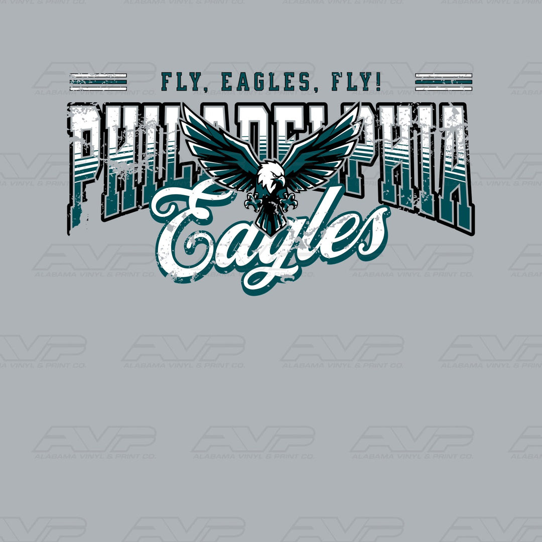 Philadelphia Eagles Phil Fly Alabama Vinyl & Print Co.