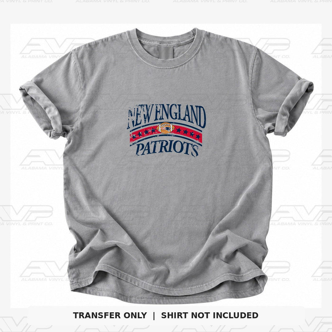 New England Patriots Star Alabama Vinyl & Print Co.