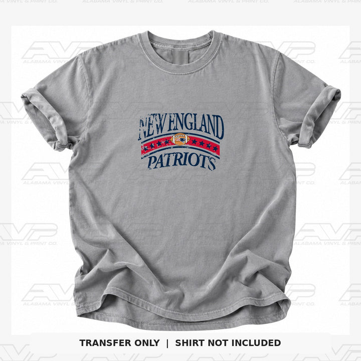 New England Patriots Star Alabama Vinyl & Print Co.
