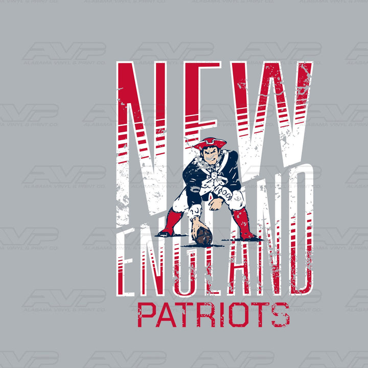 New England Patriots Alabama Vinyl & Print Co.