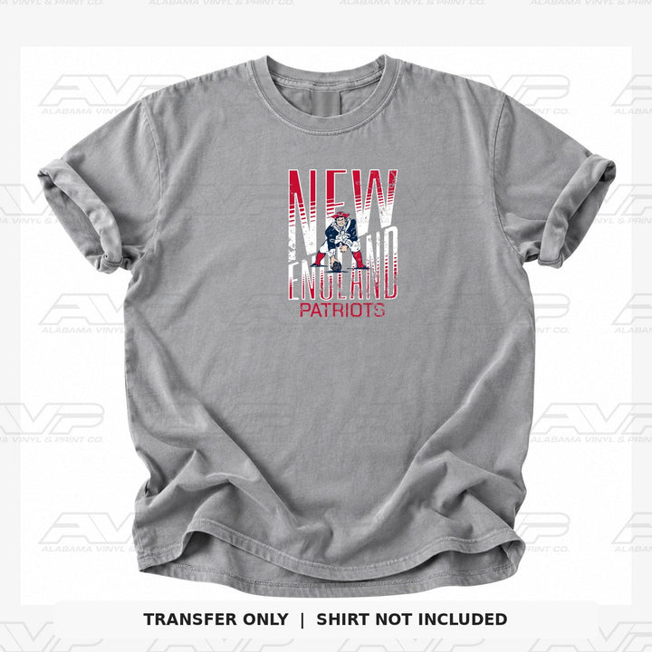 New England Patriots Alabama Vinyl & Print Co.