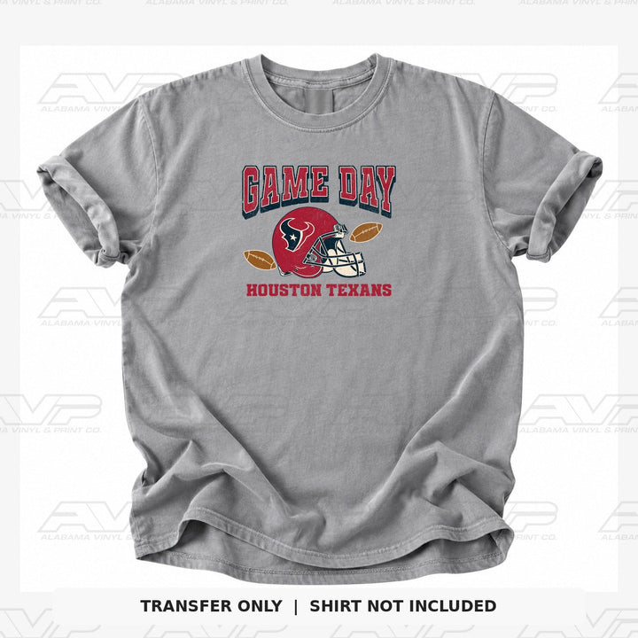 Houston Texans Game Day Alabama Vinyl & Print Co.