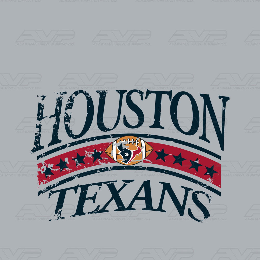 Houston Texans Star Alabama Vinyl & Print Co.
