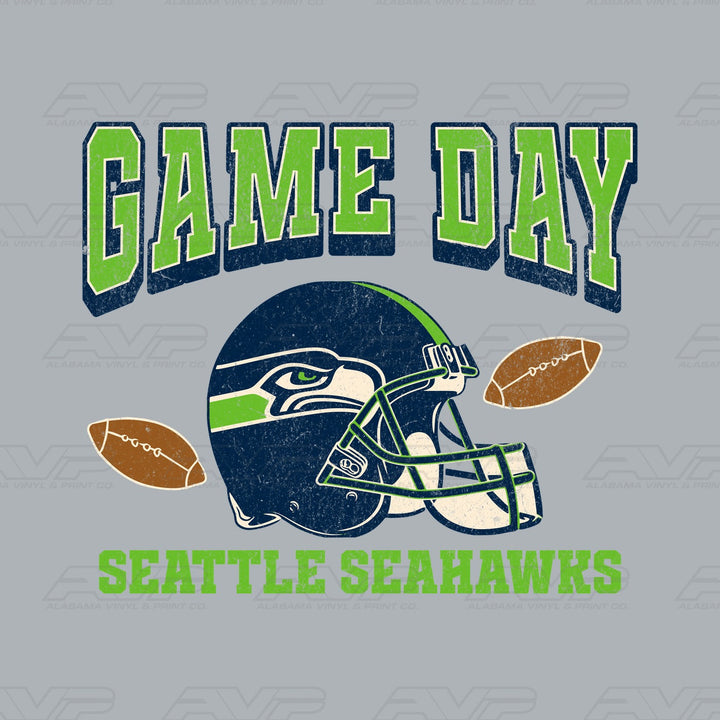 Seattle Seahawks Game Day Alabama Vinyl & Print Co.