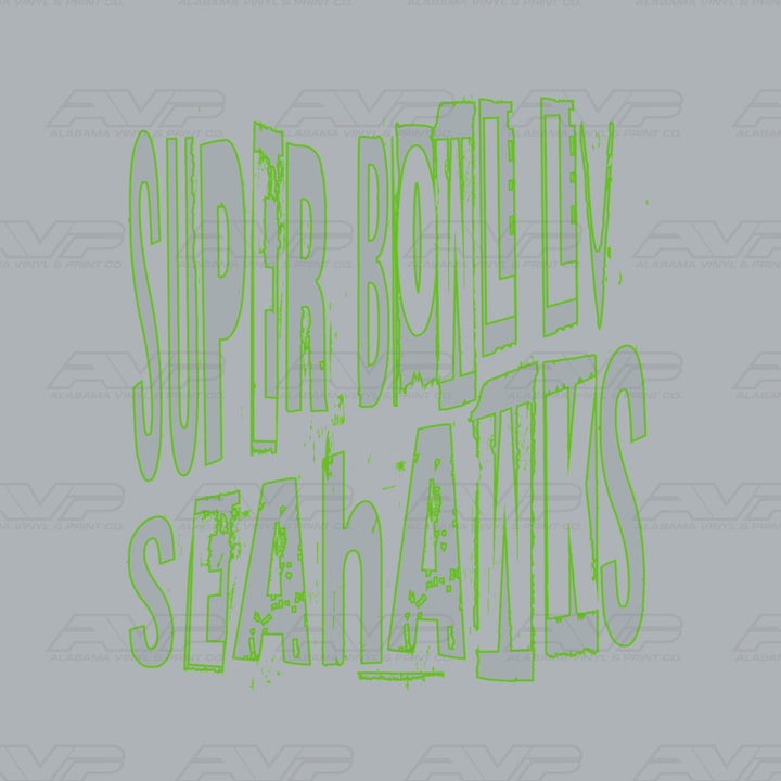 Seattle Seahawks Super Bowl Fun Alabama Vinyl & Print Co.