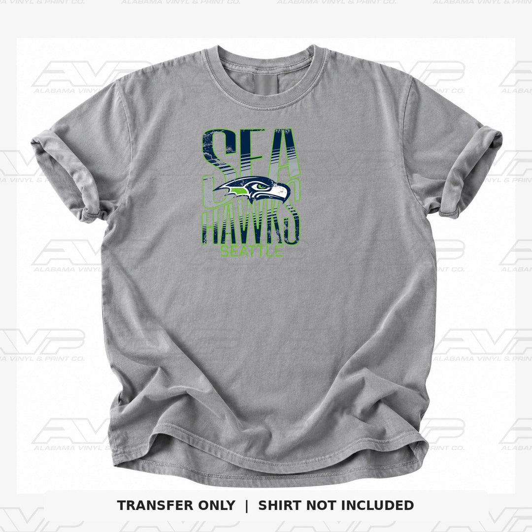 Seattle Seahawks Stacked Alabama Vinyl & Print Co.