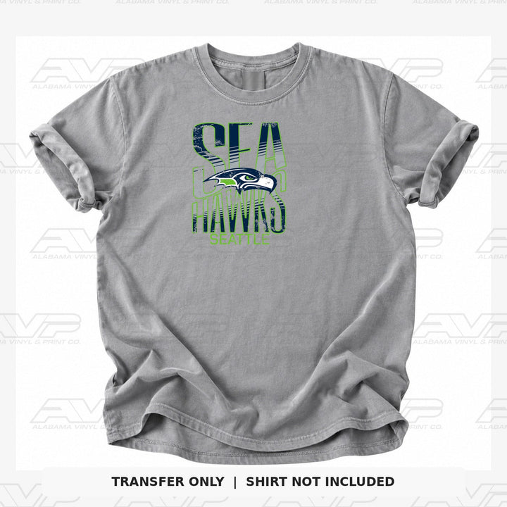 Seattle Seahawks Stacked Alabama Vinyl & Print Co.
