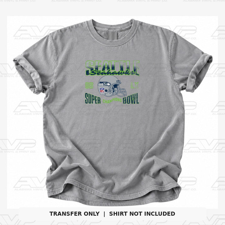 Seattle Seahawks Super Champ Bowl Alabama Vinyl & Print Co.
