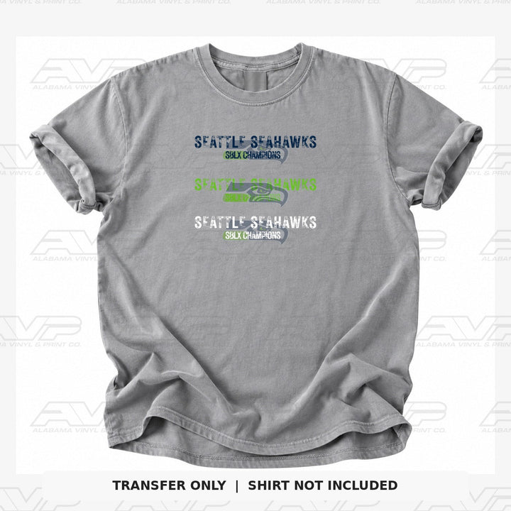 Seattle Seahawks SBLX Champs Alabama Vinyl & Print Co.