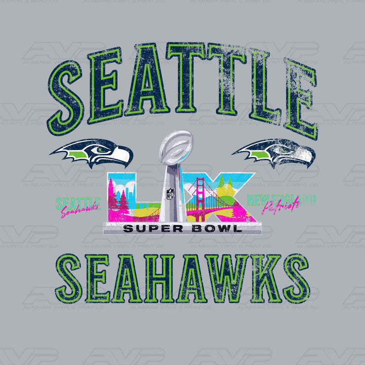 Seattle Seahawks pink Alabama Vinyl & Print Co.