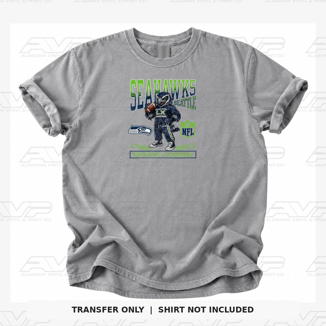 Seattle Seahawks SuperBowl LX Champs Alabama Vinyl & Print Co.