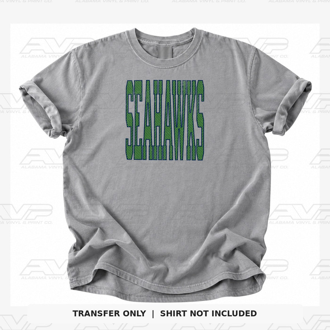 Seattle Seahawks stripes Alabama Vinyl & Print Co.