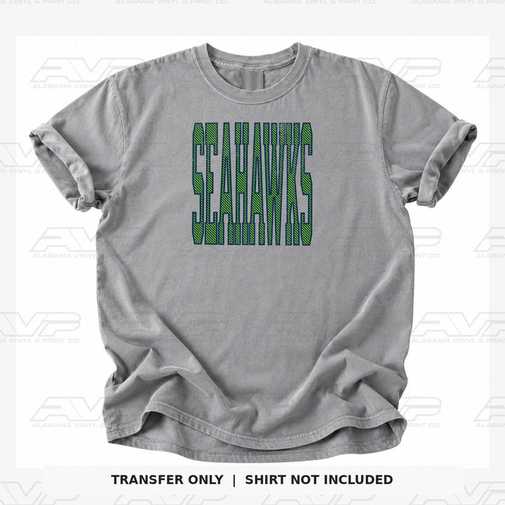Seattle Seahawks stripes Alabama Vinyl & Print Co.