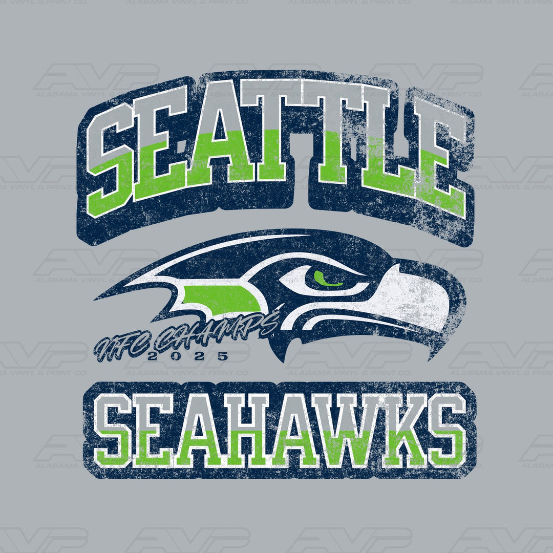 Seattle Seahawks NFC Champs Alabama Vinyl & Print Co.