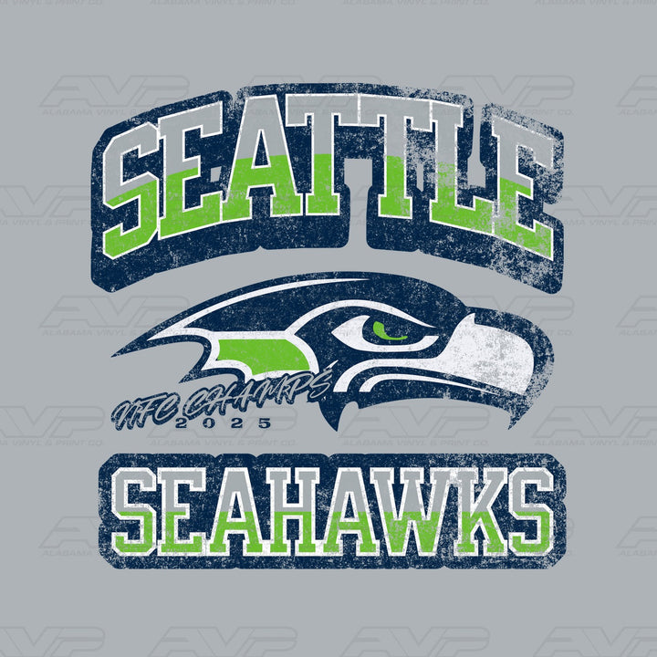 Seattle Seahawks NFC Champs Alabama Vinyl & Print Co.