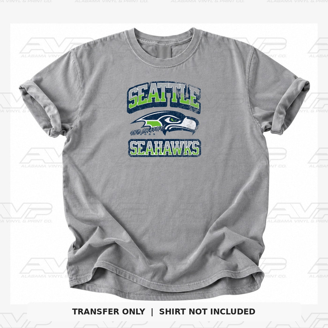 Seattle Seahawks NFC Champs Alabama Vinyl & Print Co.