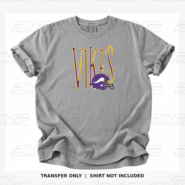 Minnesota Vikings Vikes Skinny Alabama Vinyl & Print Co.