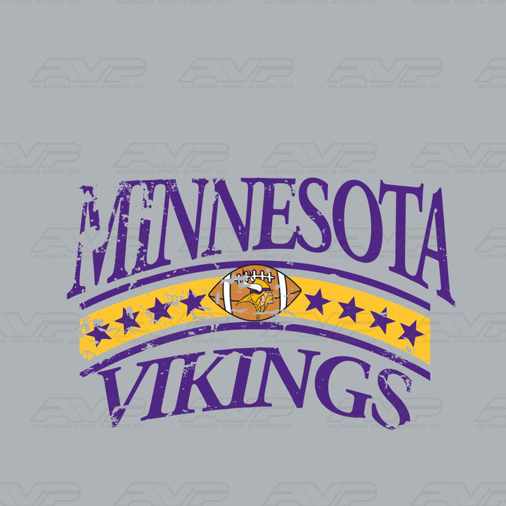 Minnesota Vikings Star Alabama Vinyl & Print Co.