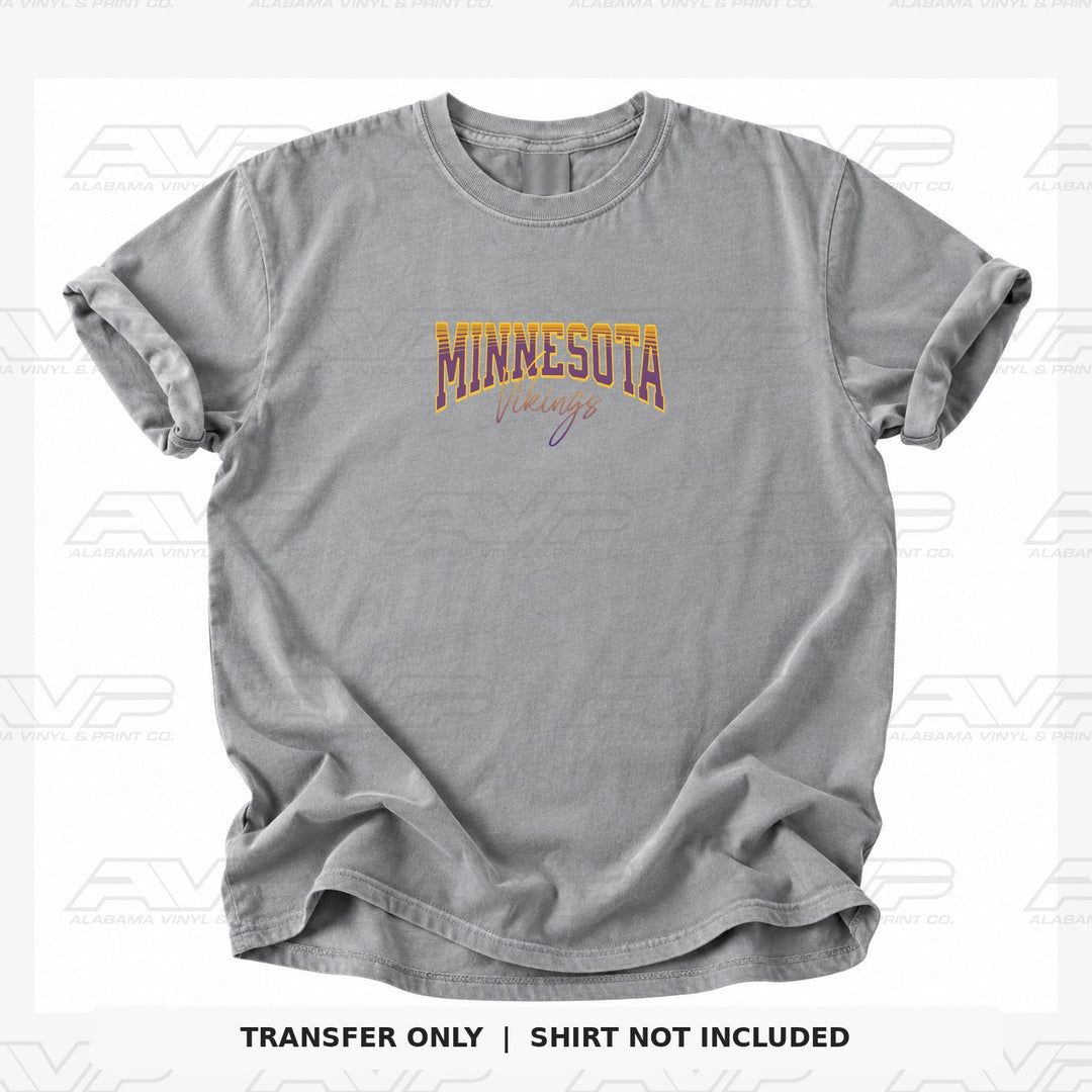 Minnesota Vikings SCRIPT Alabama Vinyl & Print Co.