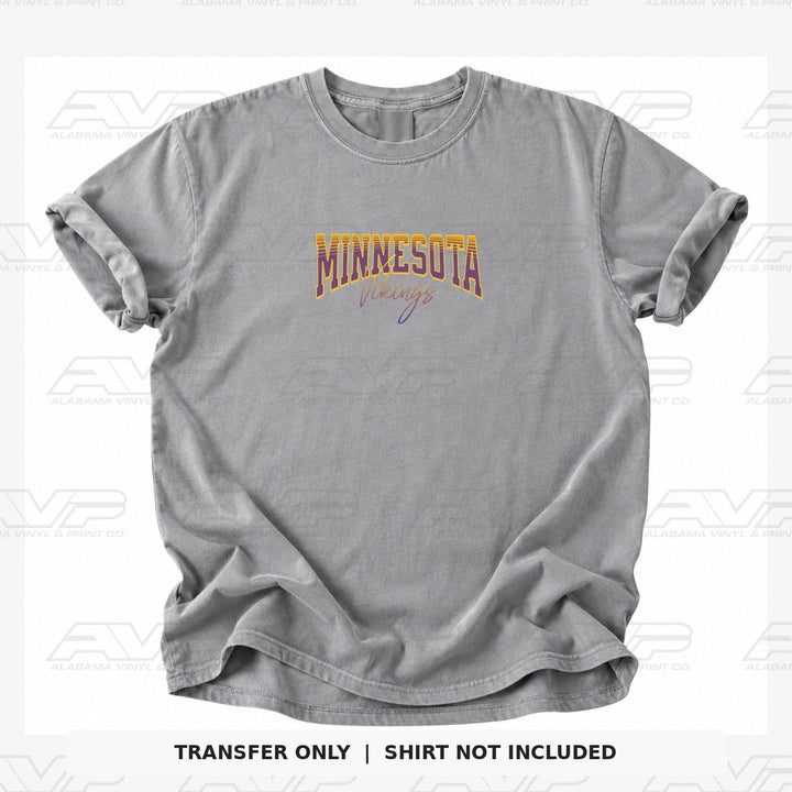 Minnesota Vikings SCRIPT Alabama Vinyl & Print Co.