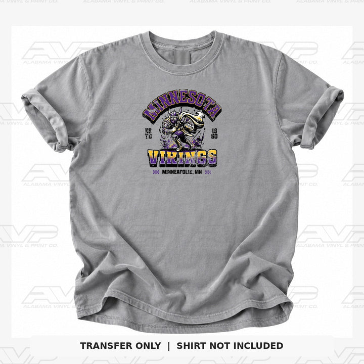 Minnesota Vikings 1960 Alabama Vinyl & Print Co.