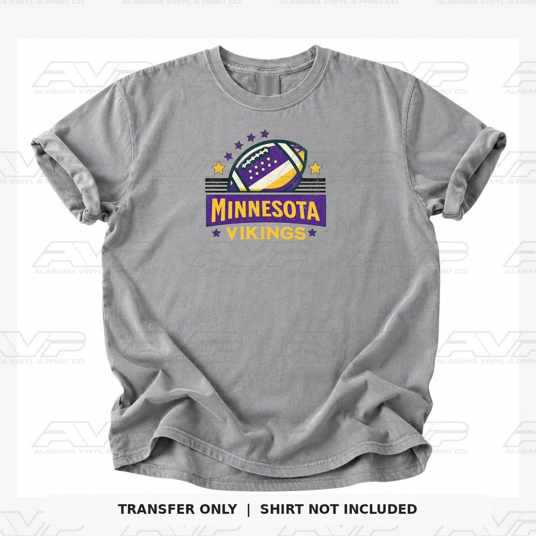 Minnesota Vikings Minnasota Distressed Alabama Vinyl & Print Co.