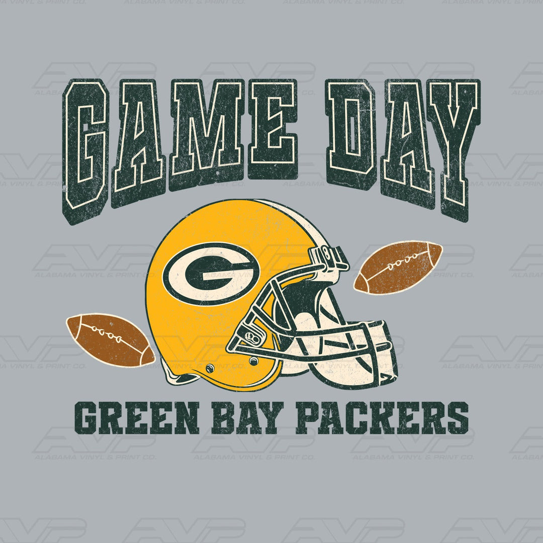 Green Bay Packers Game Day Alabama Vinyl & Print Co.