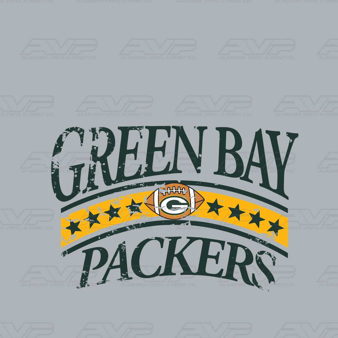 Green Bay Packers Star Alabama Vinyl & Print Co.