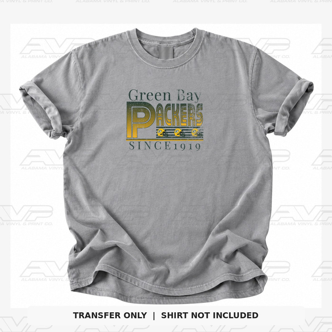 Green Bay Packers 1919 Alabama Vinyl & Print Co.