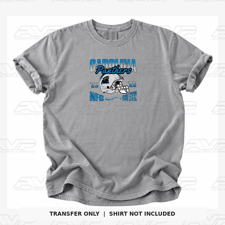Carolina Panthers NFC Champs South 26 Alabama Vinyl & Print Co.