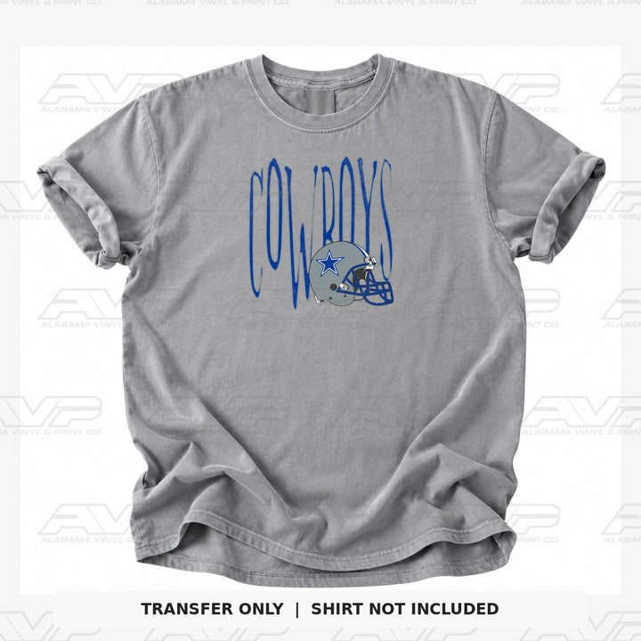 Dallas Cowboys Skinny Alabama Vinyl & Print Co.