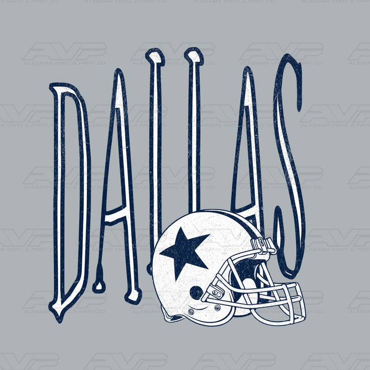 Dallas Cowboys Skinny Alabama Vinyl & Print Co.