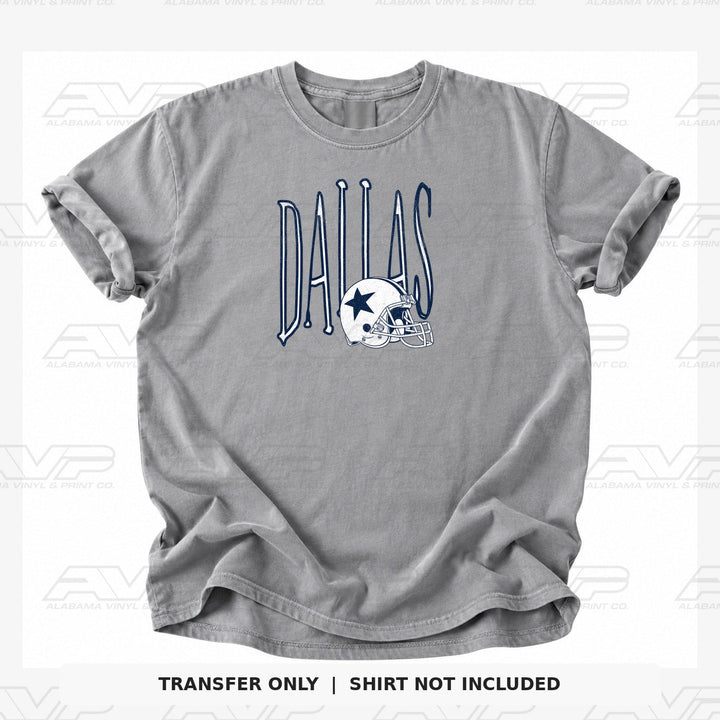 Dallas Cowboys Skinny Alabama Vinyl & Print Co.