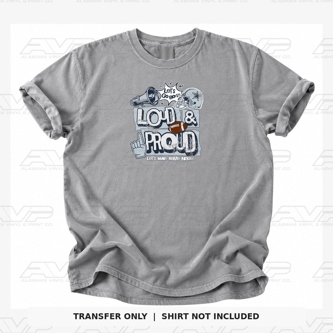 Dallas Cowboys Loud and Proud Alabama Vinyl & Print Co.