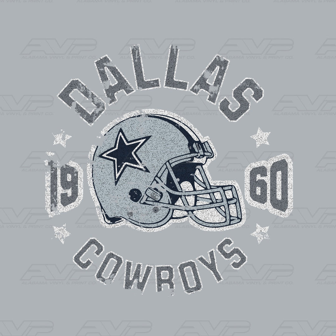 Dallas Cowboys 1960 Alabama Vinyl & Print Co.
