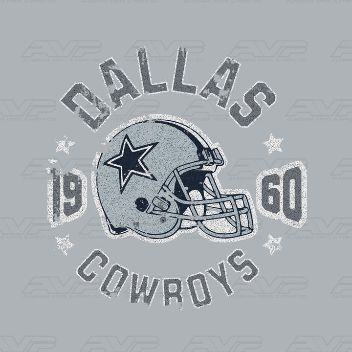 Dallas Cowboys 1960 Alabama Vinyl & Print Co.