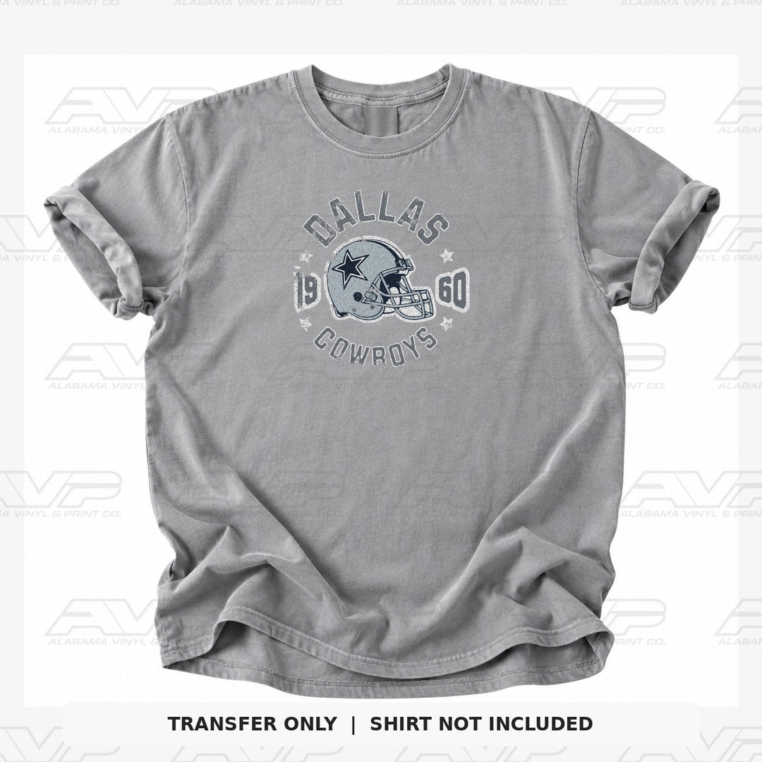 Dallas Cowboys 1960 Alabama Vinyl & Print Co.